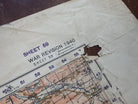 Original WW2 British Army GSGS OS Map of Great Britain - Dolgelley & Lake Vyrnwy - The Militaria Shop