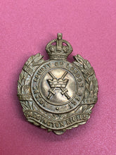 Charger l&#39;image dans la galerie, Original WW1 British Army 10th Batt County of London Paddington Rifles Cap Badge
