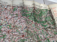 Load image into Gallery viewer, Original WW2 British Army / RAF Map - Paris - France
