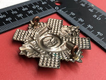 Load image into Gallery viewer, Original WW2 British Army Highland Light Infantry Scottish Regiment Cap Badge
