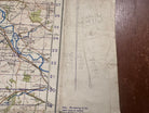 Original WW2 British Army GSGS OS Map of Great Britain - Worcester - The Militaria Shop