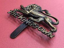 Load image into Gallery viewer, Original WW2 British Army Badge - King&#39;s Own Royal Regiment (Lancaster)
