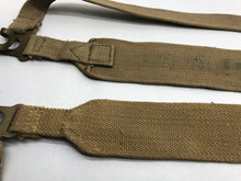 Charger l&#39;image dans la galerie, Original WW2 British Army L Strap 37 Pattern Set - Wartime Dated - Old Stock
