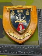 Original British Royal Naval Association Llanelli Branch Wall Plaque - The Militaria Shop