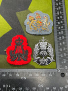 3 British Army Musicians / Uniform / Cap Badges - The Militaria Shop
