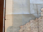 Original WW2 British Army OS Map of Great Britain - St David's & Cardigan - The Militaria Shop