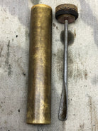 Original WW1 British Army SMLE Enfield Brass Oil Bottle - P-H Maker Marked - The Militaria Shop