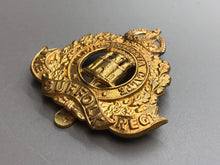 Load image into Gallery viewer, Original WW2 British Army The Suffolk Regiment Cap Badge
