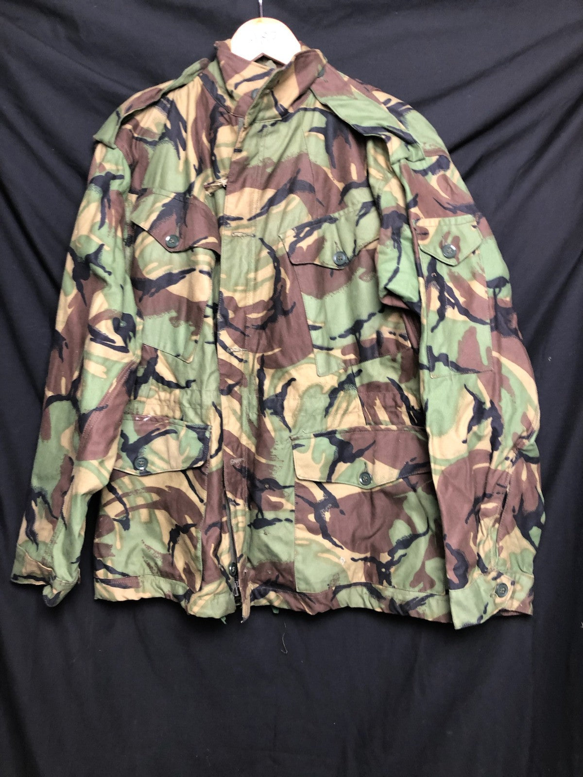 Genuine British Army 68 Pattern DPM Camouflaged Combat Jacket - Size 2