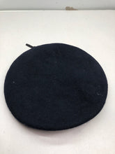 Load image into Gallery viewer, Genuine British Army Military Soldiers Beret Hat - Navy Blue - Size 56cm
