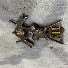 Load image into Gallery viewer, Original WW1/WW2 British Army 12th Lancers Cap Badge
