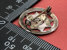 Load image into Gallery viewer, Original WW1 British Royal Army Service Corps Sterling Silver Sweetheart Brooch
