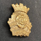 Original WW1 British Army Regimental Cap Badge - Duke of Lancasters Own Yeomanry - The Militaria Shop