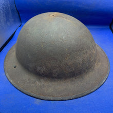 Load image into Gallery viewer, Original WW2 British Army Mk2 Brodie Combat Helmet
