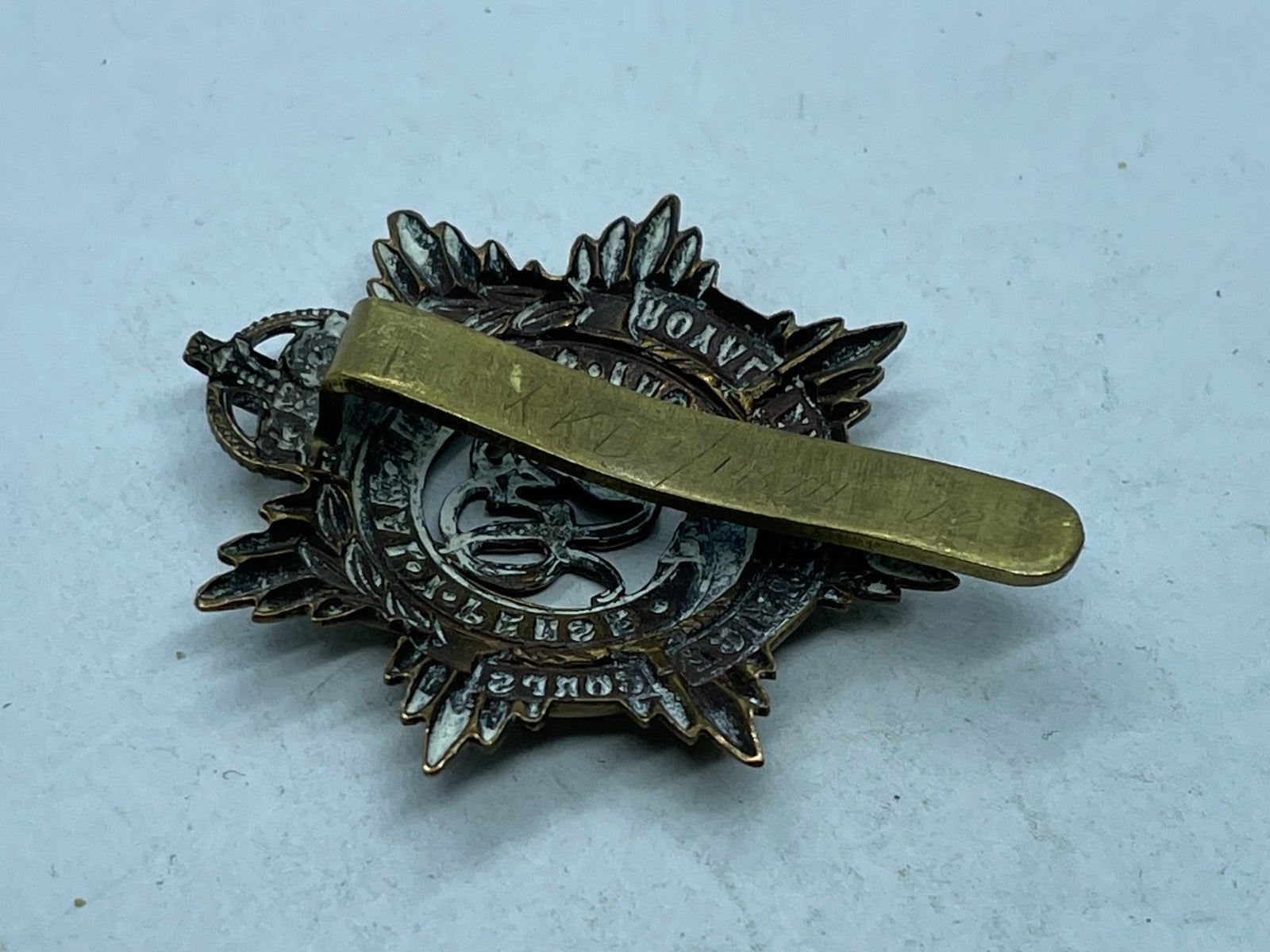 Original WW2 British Army Royal Army Service Corps Cap Badge - The Militaria Shop