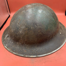 Load image into Gallery viewer, WW2 British Army Mk2 Brodie Combat Helmet - Uncleaned Untouched Original
