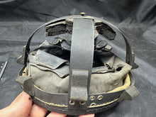 Charger l&#39;image dans la galerie, Original WW2 British Army Mk2 Helmet Liner &amp; Screw Set - Size 7 - 1943 Dated
