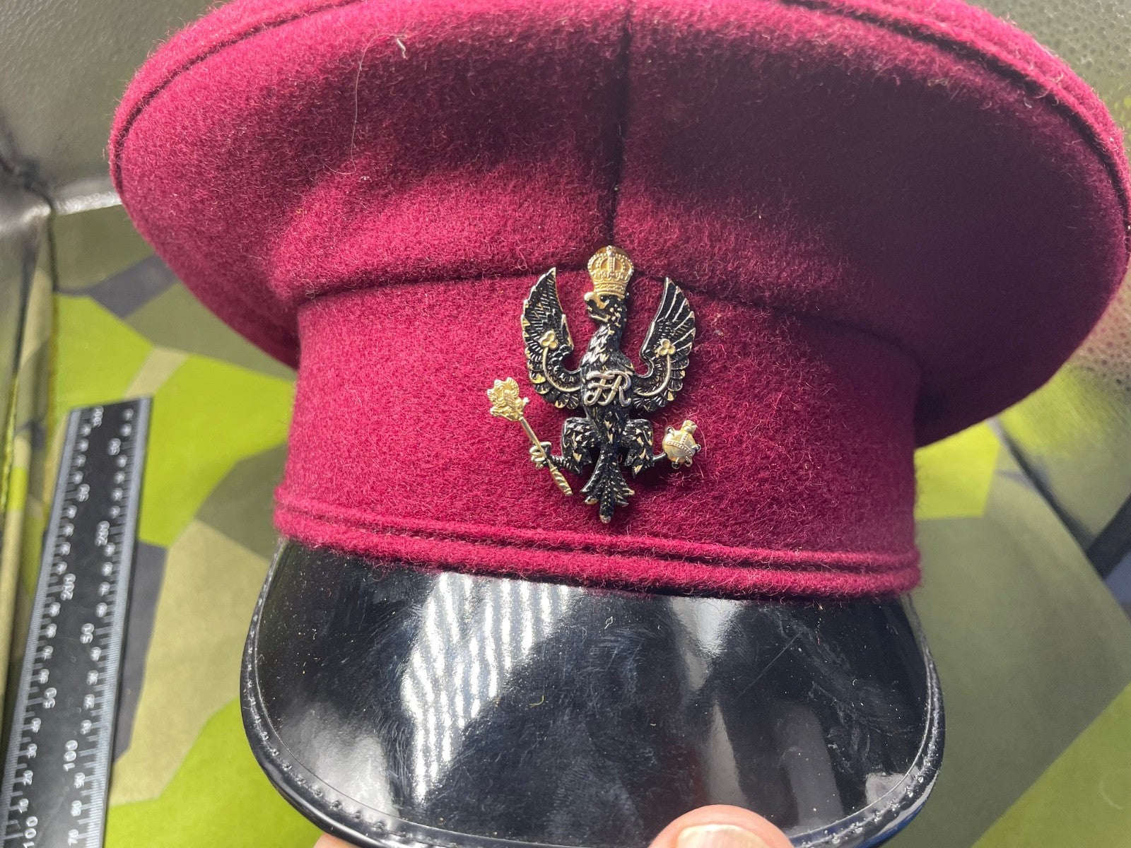 Krh Colonel Original British Army Royal Army KRH Kings Royal Hussars Cap & Badge ...