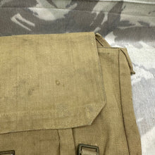 Load image into Gallery viewer, Original WW2 British Army 37 Pattern Webbing Large Pack - Wartime Dated
