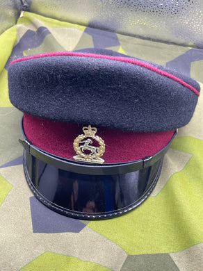 Original British Army Women's Royal Army Veterinary Corps Peaked Cap - Size 53cm - The Militaria Shop
