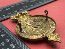 Load image into Gallery viewer, Victorian Crown British Army Cap/Helmet Badge - South Wales Borderers
