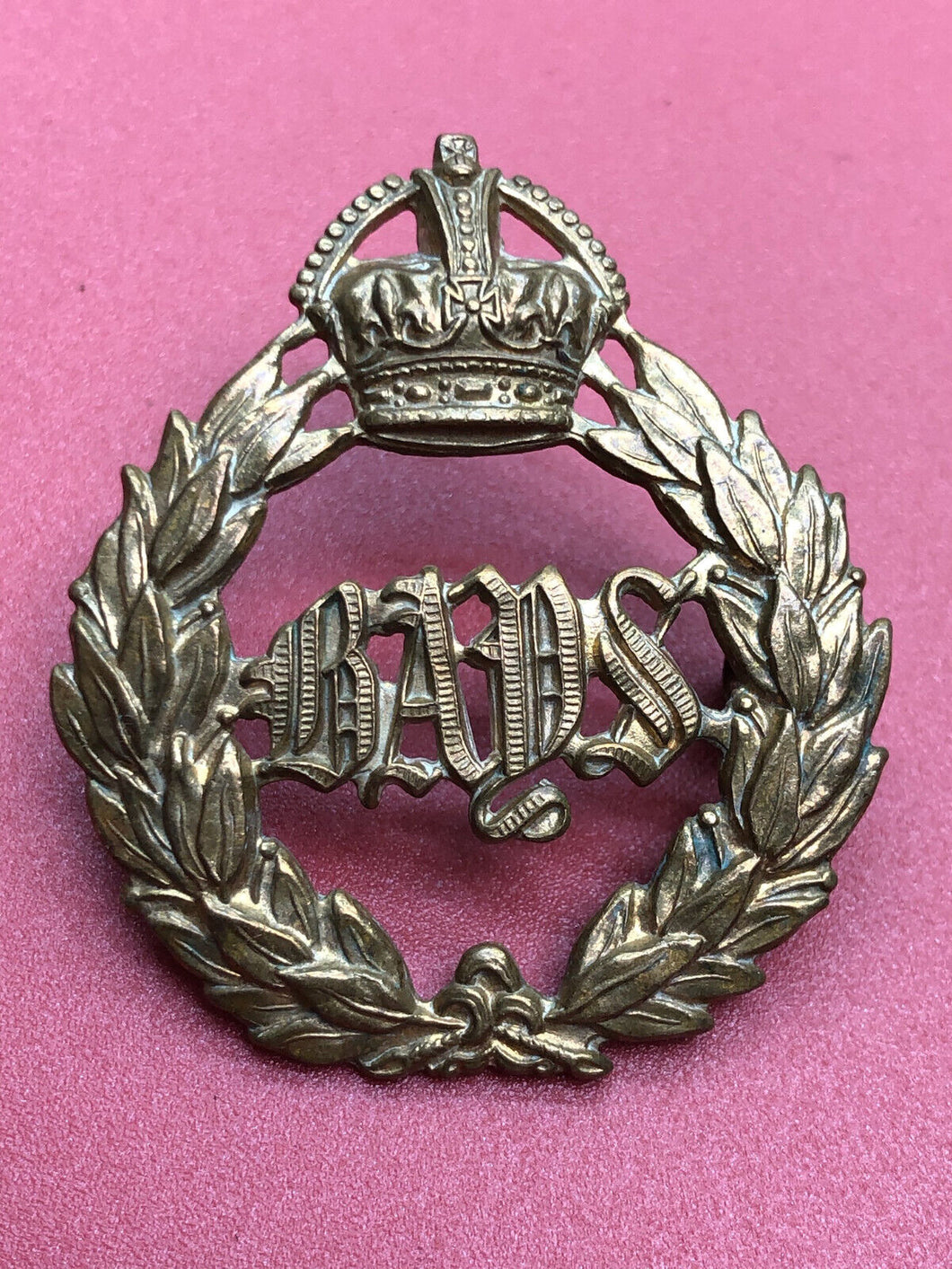 Original WW2 British Army Cap Badge - 2nd Dragoon Guards Regiment