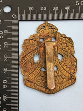 Load image into Gallery viewer, Original WW1 King Edwards Horse Overseas Dominion Colonial Regiment Cap Badge
