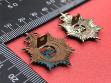 Load image into Gallery viewer, Original British Army Royal Army Service Corps RASC Collar Badges Pair
