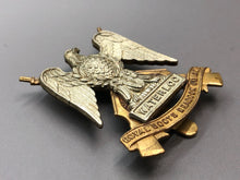 Load image into Gallery viewer, Original British Army WW2 British Army Royal Scots Dragoon Guards Cap Badge
