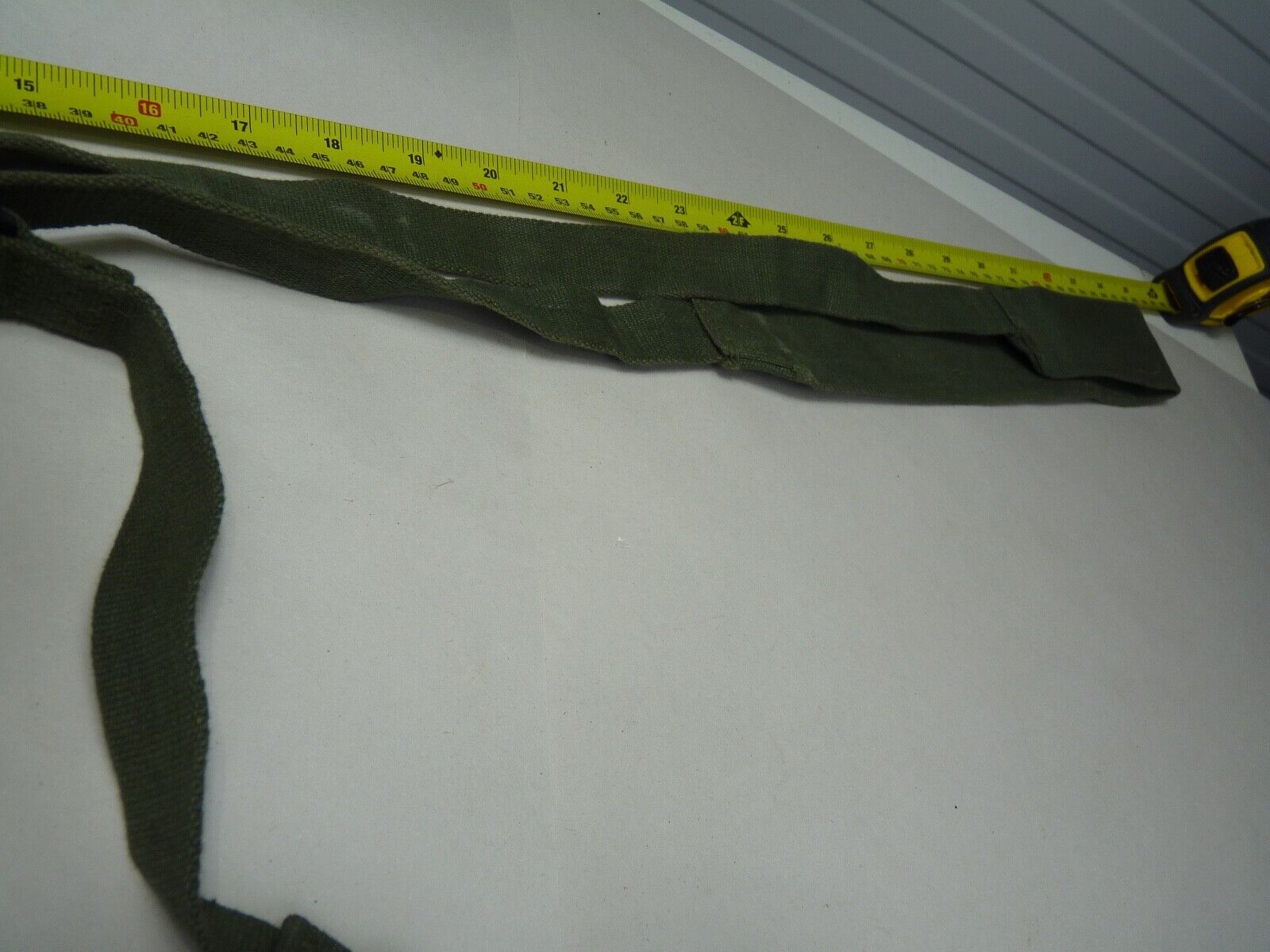 Original WW2 British Army 44 Pattern Shoulder / Extended Equipment Strap - 1945 - The Militaria Shop