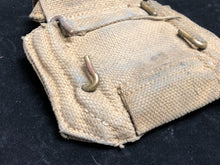 Load image into Gallery viewer, Original WW2 British Army 37 Pattern Pistol Ammo Pouch
