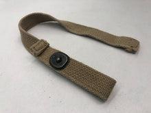 Load image into Gallery viewer, Original WW2 British Army Early 37 Pattern Equipment Strap Pull The Dot
