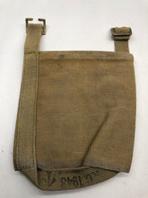 Charger l&#39;image dans la galerie, WW2 British Army 37 Pattern Webbing Water Bottle Carrier Harness - 1943 Dated
