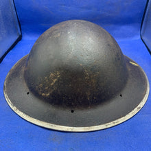 Load image into Gallery viewer, Original British Army Mk2 Combat Helmet - Untouched WW2 Example
