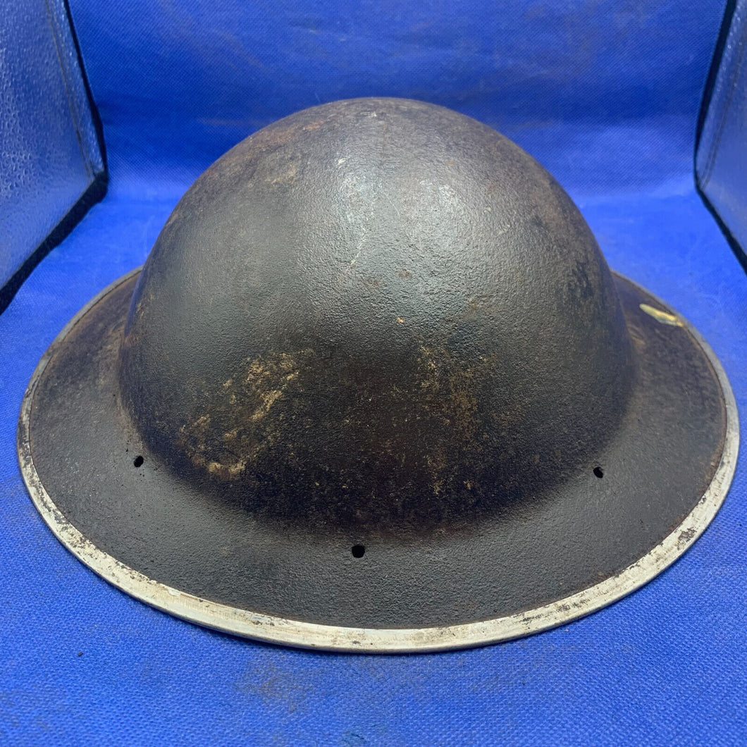 Original British Army Mk2 Combat Helmet - Untouched WW2 Example