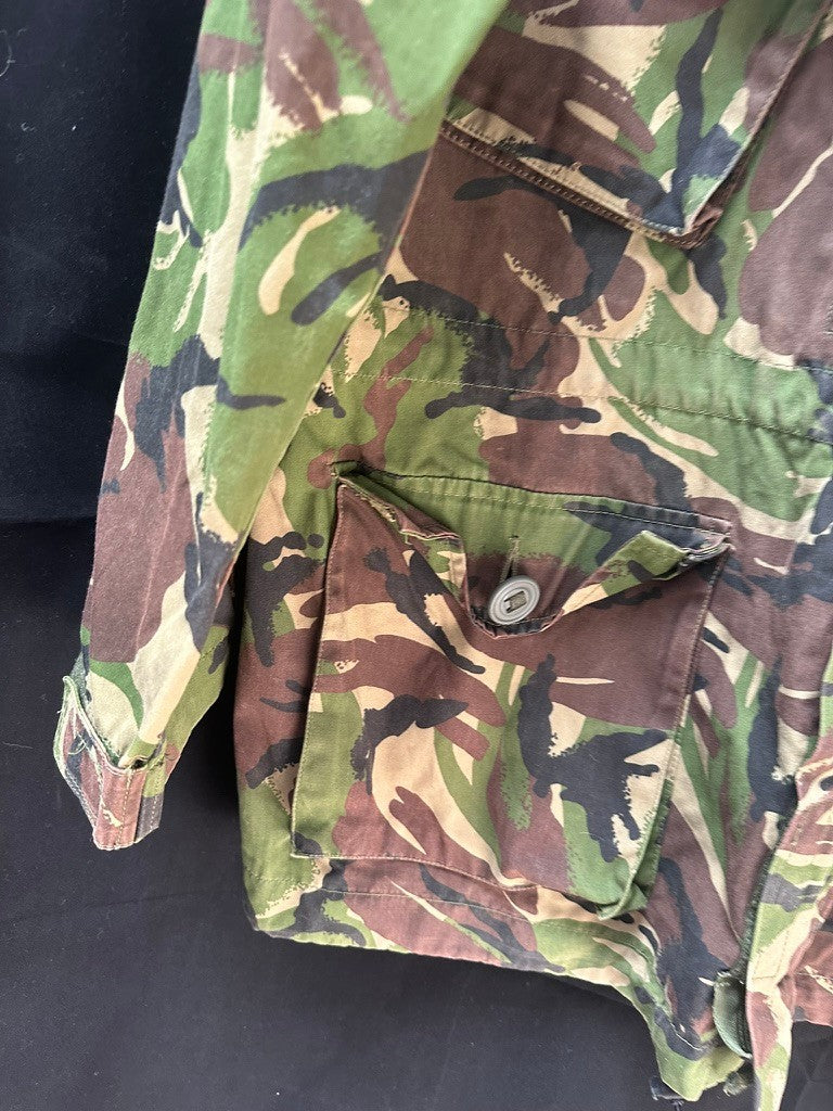 Genuine British Army DPM Camouflaged Combat Field Jacket - Size 160/88 - The Militaria Shop
