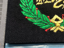 Load image into Gallery viewer, British Army Bullion Embroidered Blazer Badge - RADS 2nd Dragoon Guards
