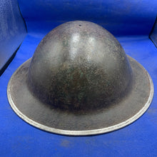 Load image into Gallery viewer, Original WW2 Mk2 British Army Brodie Combat Helmet
