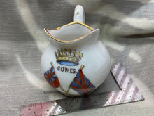 Load image into Gallery viewer, Original Vintage Crested China Ware Jug - COWES - Isle of Wight
