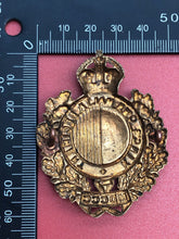 Load image into Gallery viewer, Original WW2 British Army Cap Badge - King&#39;s Own Malta Regiment
