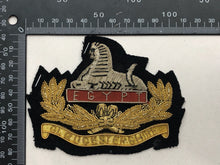 Lade das Bild in den Galerie-Viewer, British Army Bullion Embroidered Blazer Badge - Gloucestershire Regiment
