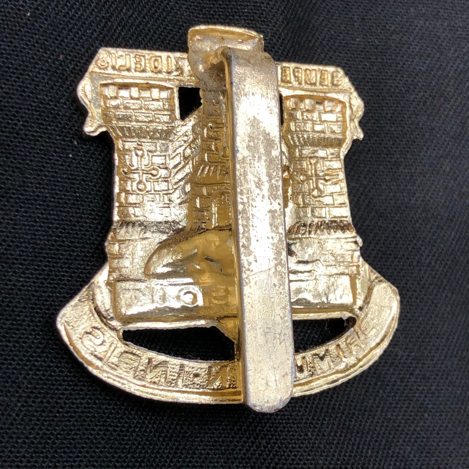Original British Staybrite Army Cap - Dorset Regiment - The Militaria Shop