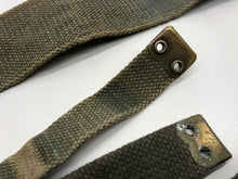 Load image into Gallery viewer, Original WW2 British Army 37 Pattern Canvass L Straps Set
