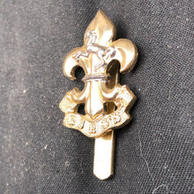 Load image into Gallery viewer, Genuine British Army Staybrite Cap Badge - The Kings Regiment - The Militaria Shop
