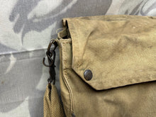 Load image into Gallery viewer, Original WW2 British Army GSR Gas Mask Bag - Early Pattern
