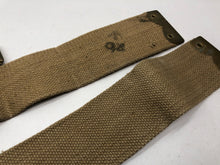 Charger l&#39;image dans la galerie, Original WW2 British Army L Strap 37 Pattern Set - Wartime Dated - Old Stock
