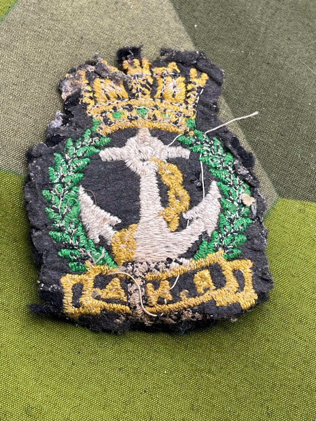 Original British Royal Navy - Royal Navy Association Blazer Badge - The Militaria Shop