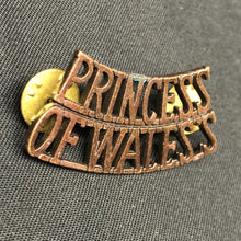 Load image into Gallery viewer, Original British Army Shoulder Title - Princess of Wales&#39;s Royal Regiment - The Militaria Shop
