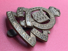 Load image into Gallery viewer, Original WW2 British Army Royal Army Ordnance Corps RAOC Cap Badge
