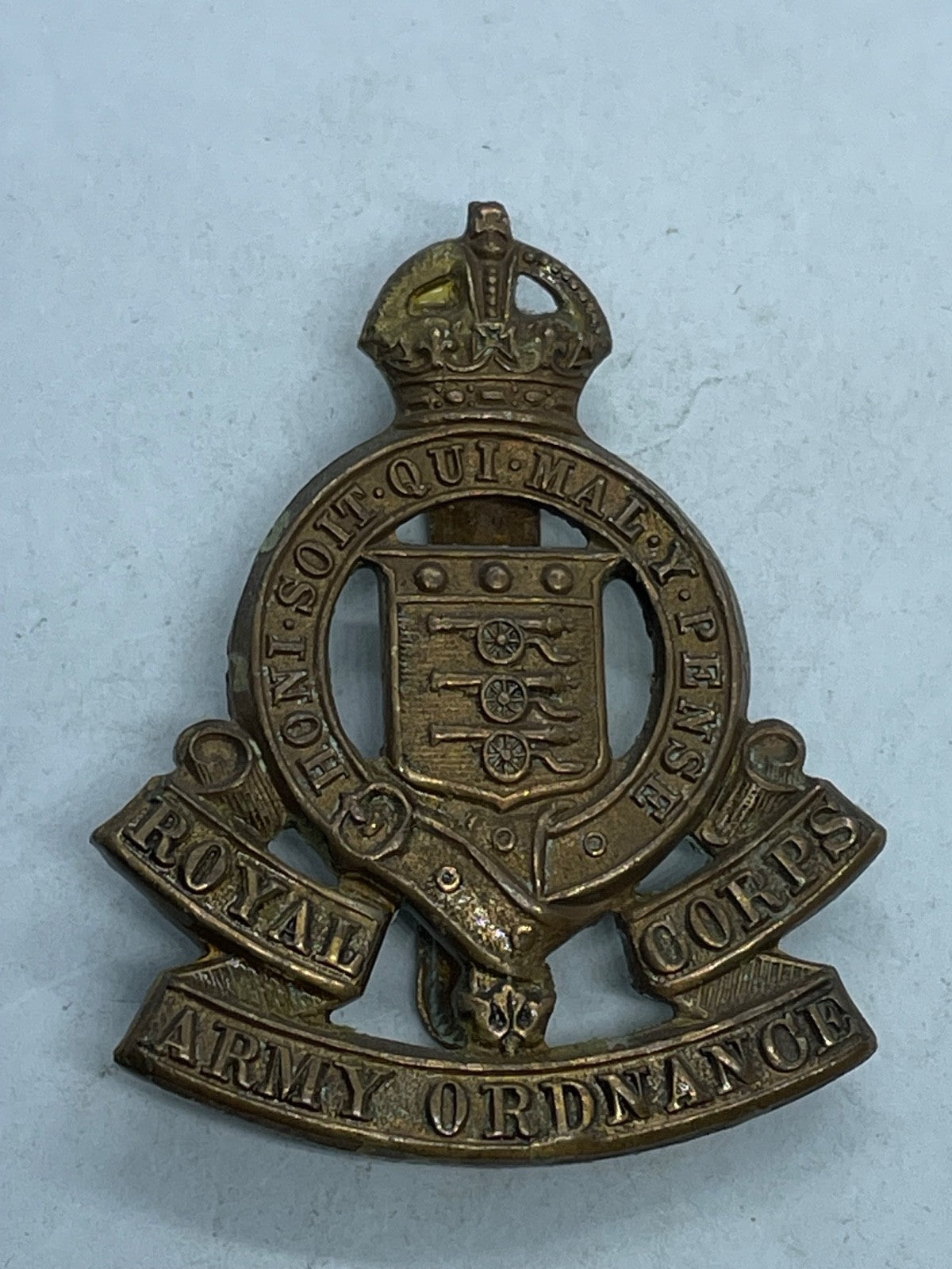 Original WW2 British Army Ordnance Corps Cap Badge - The Militaria Shop